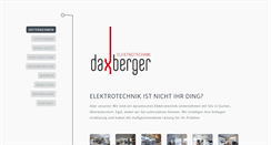 Desktop Screenshot of elektro-daxberger.at